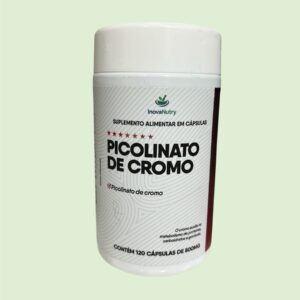 PICOLINATO DE CROMO - SUPLEMENTO ALIMENTAR EM CÁPSULAS | INOVANUTRY