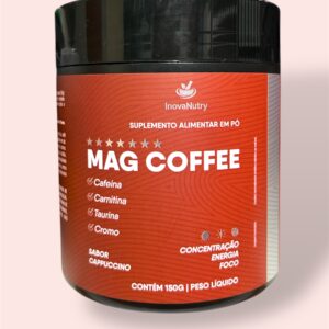 MAG COFFEE - SUPLEMENTO ALIMENTAR EM PÓ 150g | INOVANUTRY