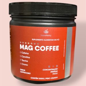 MAG COFFEE - SUPLEMENTO ALIMENTAR EM PÓ 300g | INOVANUTRY