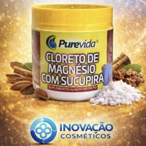 CLORETO DE MAGNÉSIO COM SUCUPIRA | SUPLEMENTO ALIMENTAR EM PÓ - PUREVIDA
