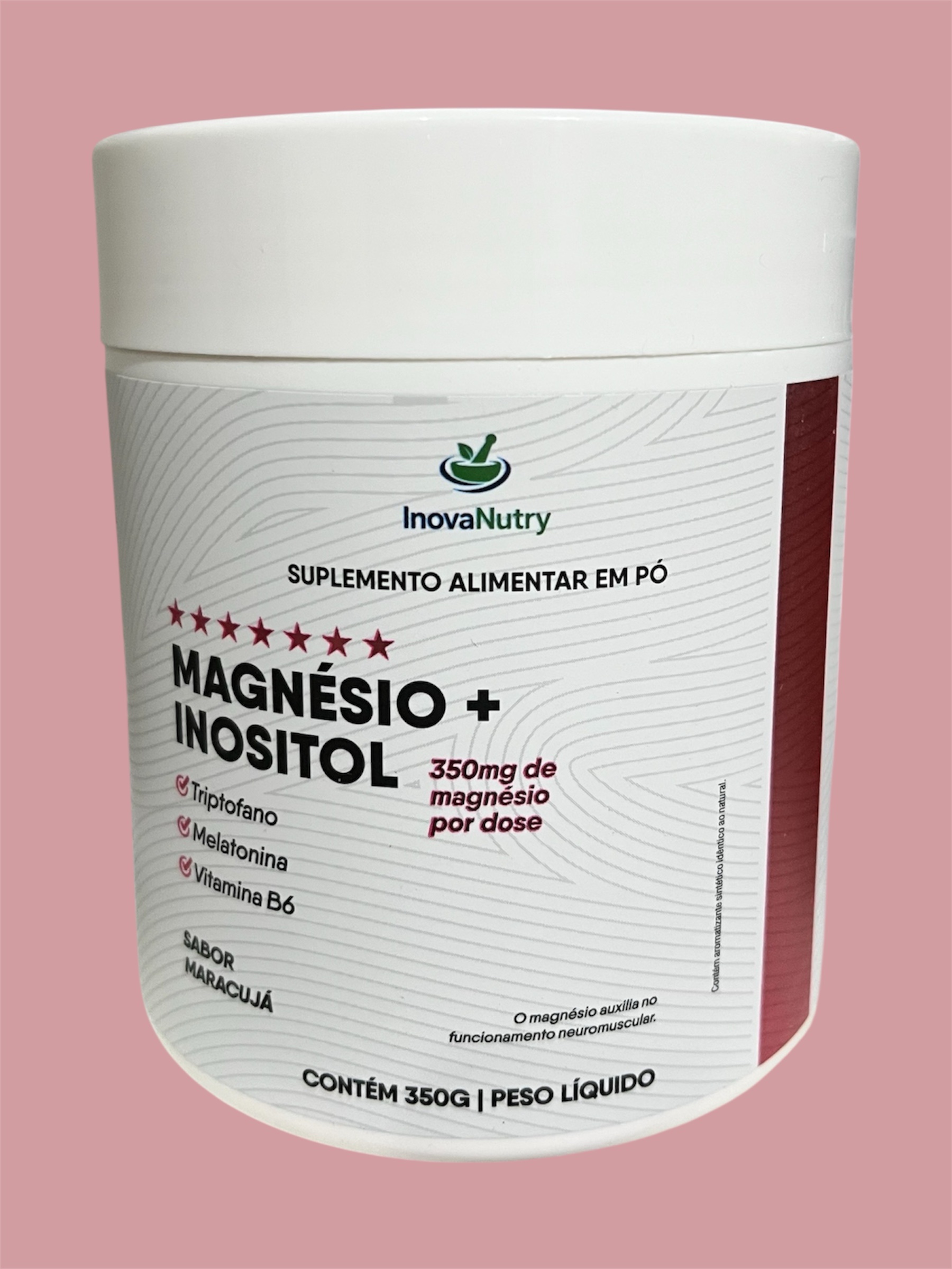 MAGNÉSIO + INOSITOL | SUPLEMENTO ALIMENTAR EM PÓ – INOVANUTRY