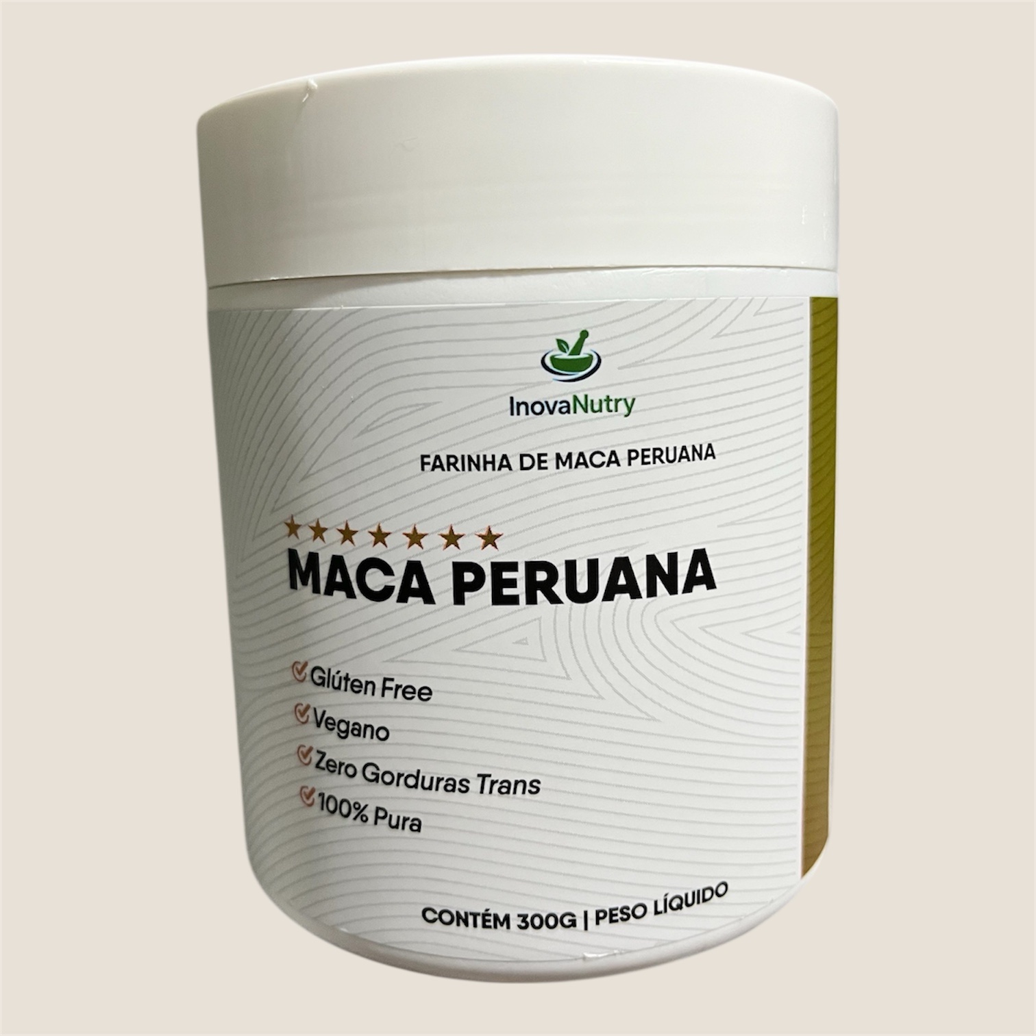 MACA PERUANA | SUPLEMENTO ALIMENTAR EM PÓ 300g – INOVANUTRY